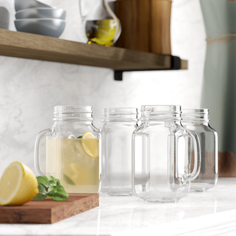Birch Lane™ Drinking Jars with Handles & Reviews Birch Lane